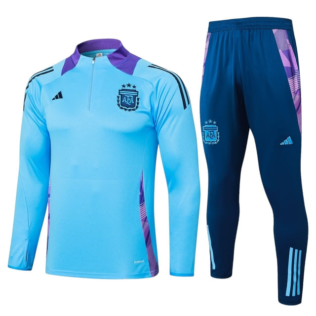 Conjunto Seleção Argentina Treino 24/25 - Masculino Adidas - Azul