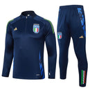 Conjunto Seleção Itália Treino 24/25 - Masculino Adidas - Azul