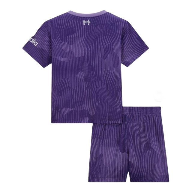 Kit Infantil Liverpool III 23/24 - Nike - Roxo