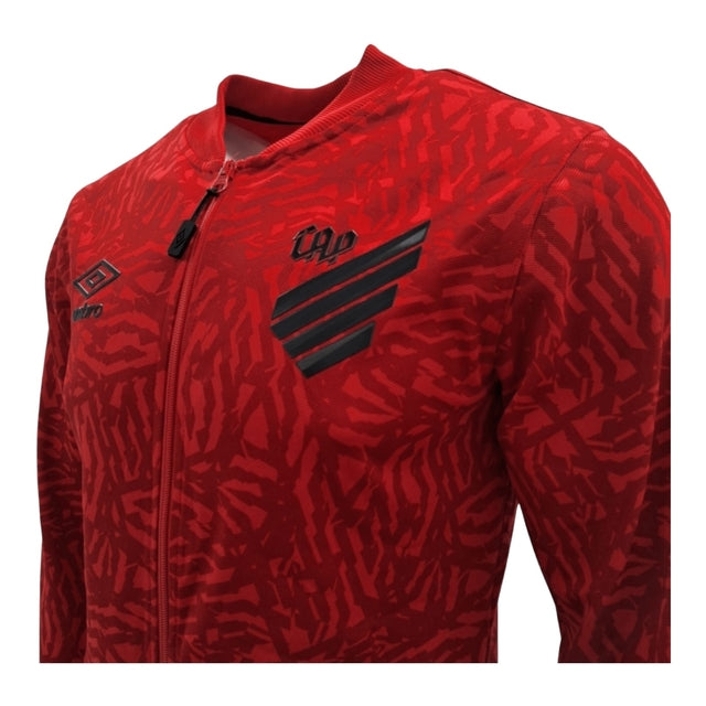 Jaqueta Corta-Vento Athletico Paranaense Treino 24/25 - Masculino Umbro - Vermelha