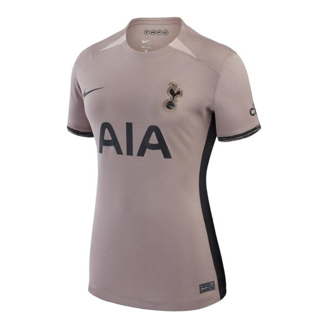 Camisa Tottenham III 23/24 -  Nike Feminina - Marrom com detalhes em preto