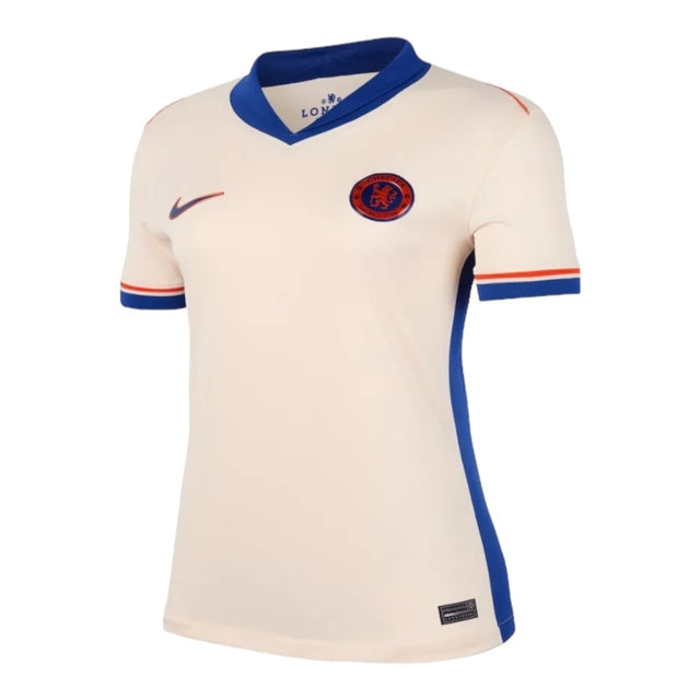 Camisa Chelsea II 24/25 -  Nike Feminina - Bege com detalhes em azul