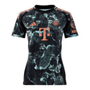 Camisa Bayern de Munique II 24/25 -  Adidas Feminina - Preta com detalhes em verde e marrom