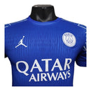 Camisa Paris Saint-Germain Fourth 24/25 - Jogador Jordan Masculina - Azul com detalhes em branco