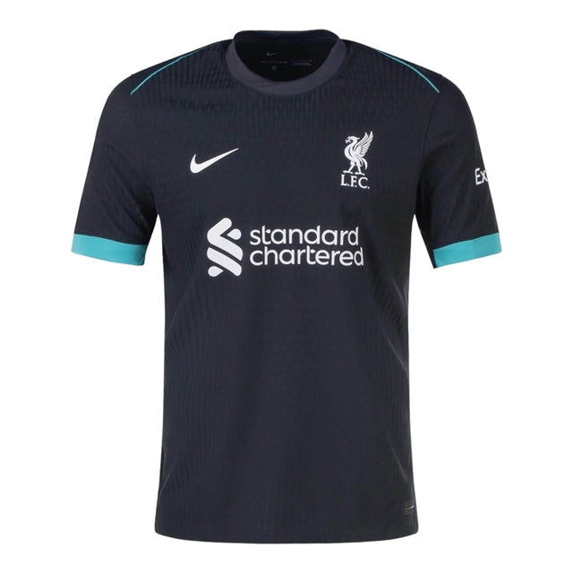 Camisa Liverpool II 24/25 - Torcedor Nike Masculina - Preta com detalhes em verde