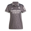 Camisa Real Madrid III 24/25 -  Adidas Feminina - Cinza