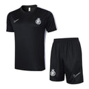 Kit Treino adulto - Camisa e Shorts - Al-Nassr Nike 24/25 - Preto