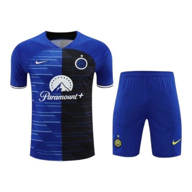Kit Treino adulto - Camisa e Shorts - Inter de Milão Nike 24/25 - Azul