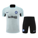 Kit Treino adulto - Camisa e Shorts - Inter de Milão Nike 24/25 - Azul e preto