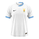 Camisa Seleção do Uruguai II 24/25 - Torcedor Nike Masculina - Branca com detalhes em azul