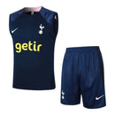 Kit Treino adulto - Camisa e Shorts - Tottenham Nike 23/24 - Azul