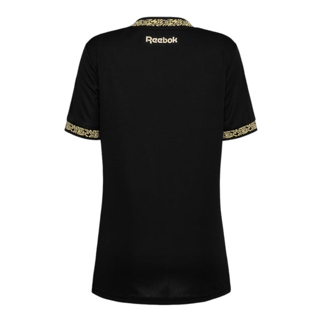 Camisa Botafogo II 24/25 -  Reebok Feminina - Preta com detalhes em dourado