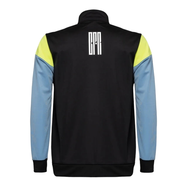 Jaqueta Corta-Vento Botafogo 24/25 - Masculina Reebok - Preta com detalhes em cinza e amarelo