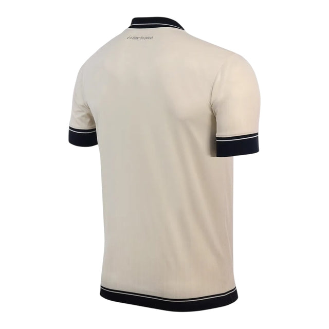 Camisa Corinthians Fourth 23/24 - Torcedor Nike Masculina - Bege com detalhes em preto