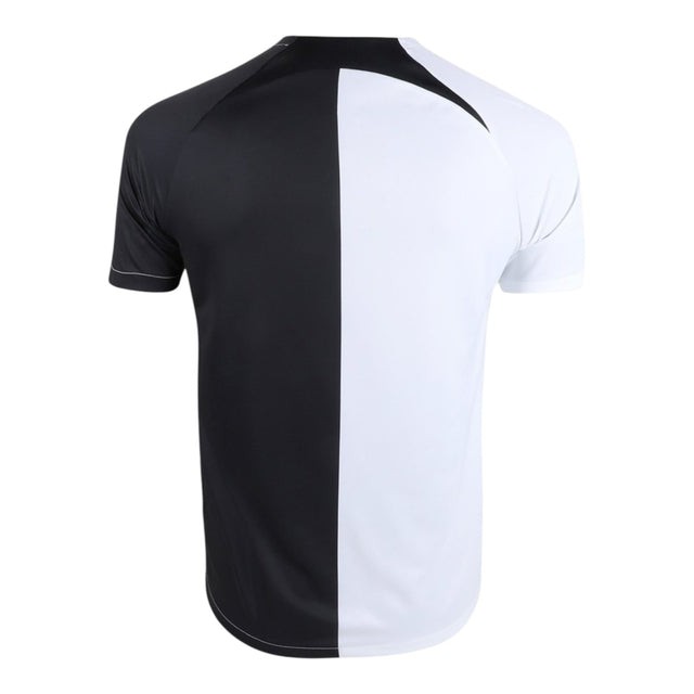 Camisa Corinthians Pré-jogo 23/24 - Torcedor Nike Masculina - Branca e preta