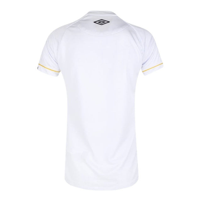 Camisa Santos I 23/24 -  Umbro Feminina - Branca com detalhes em amarelo