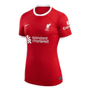Camisa Liverpool I 23/24 -  Nike Feminina - Vermelha com detalhes em branco