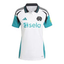 Camisa Newcastle III 24/25 -  Adidas Feminina - Branca com detalhes em verde e preto