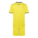 Kit Infantil Napoli Goleiro 24/25 - EA7 - Amarelo com detalhes em azul