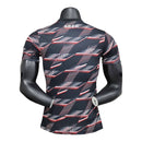 Camisa São Paulo Treino 24/25 - Jogador New Balance Masculina - Preta com detalhes em vermelho e branco