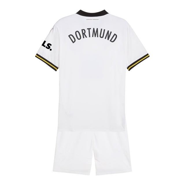 Kit Infantil Borussia Dortmund III 24/25 - Puma - Branco