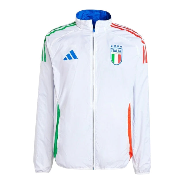 Jaqueta Corta-Vento Seleção Itália II 24/25 - Masculina Adidas - Branca