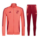 Conjunto River Plate 24/25 - Masculino Adidas - Vermelho e laranja