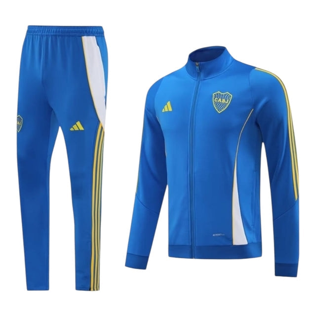 Conjunto Boca Juniors 24/25 - Masculino Adidas - Azul com detalhes em branco