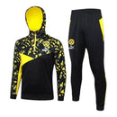 Conjunto Borussia Dortmund Treino 24/25 - Masculino Adidas - Preto com detalhes em amarelo