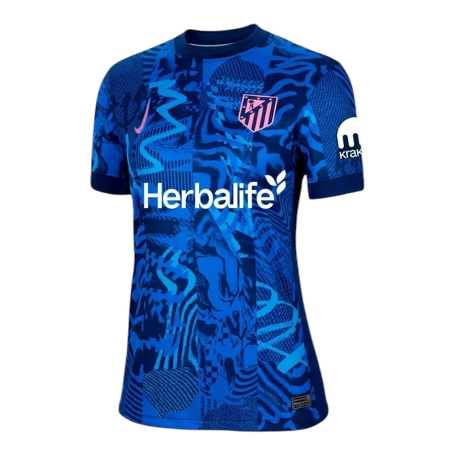 Camisa Atlético de Madrid III 24/25 -  Nike Feminina - Azul