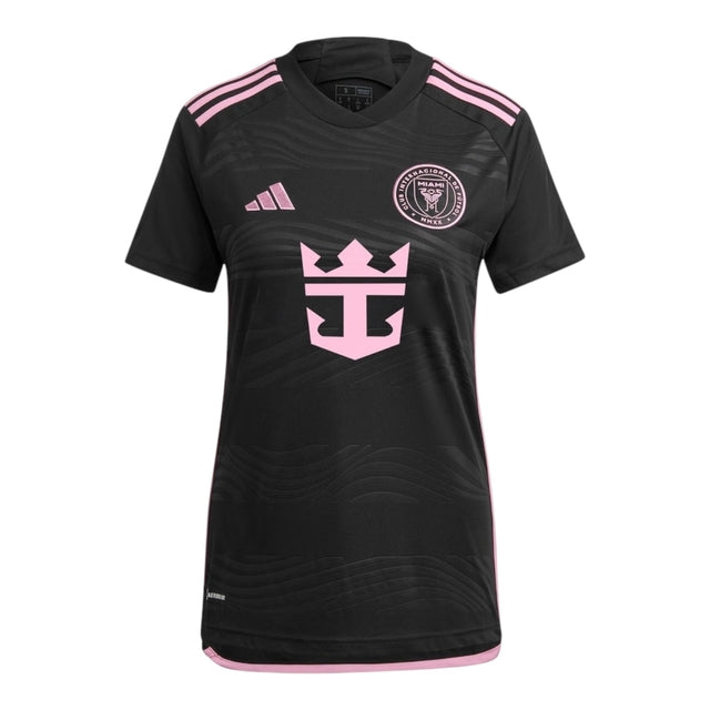 Camisa Inter Miami II 24/25 -  Adidas Feminina - Preta com detalhes em rosa
