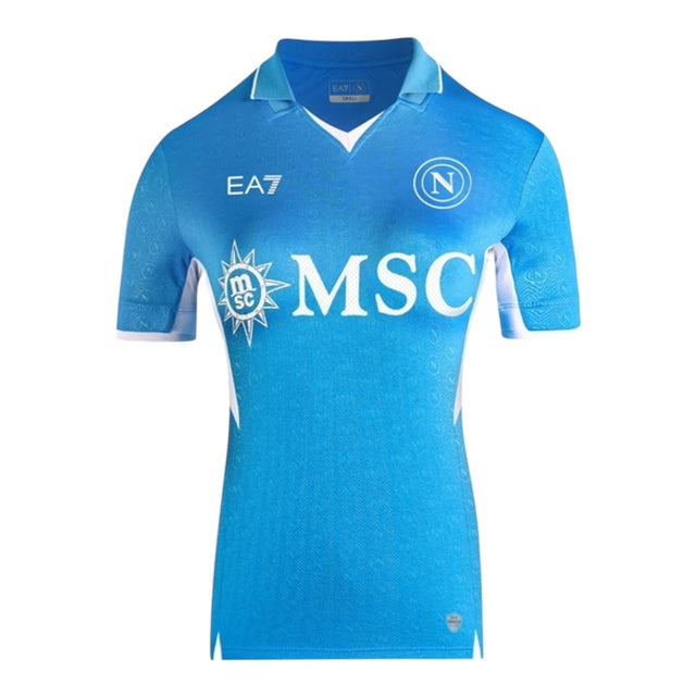 Camisa Napoli I 24/25 - EA7 Feminina - Azul