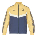 Jaqueta Corta-Vento Juventus 24/25 - Masculina Adidas - Bege com detalhes em azul
