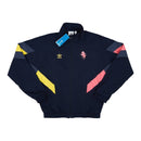 Jaqueta Corta-Vento Juventus 24/25 - Masculina Adidas - Az com detalhes em rosa e amarelo