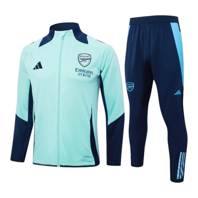 Conjunto Arsenal Treino 24/25 - Masculino Adidas - Verde e azul