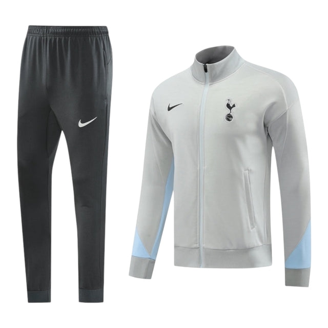 Conjunto Tottenham Treino 24/25 - Masculino Nike - Cinza com detalhes em azul