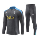 Conjunto Tottenham Treino 24/25 - Masculino Nike - Cinza com detalhes em azul