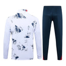 Conjunto Paris Saint German II 24/25 - Masculino Nike - Branco com detalhes em vermelho e azul