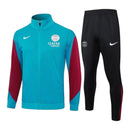 Conjunto Paris Saint German Treino 24/25 - Masculino Nike - Azul e preto com detalhes em vermelho