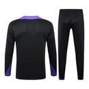 Conjunto Paris Saint-German Treino 24/25 - Masculino Jordan - Preto com detalhes em roxo