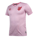 Camisa Athletico Paranaense Outubro Rosa 24/25 - Torcedor Umbro Masculina - Rosa com detalhes em vermelho