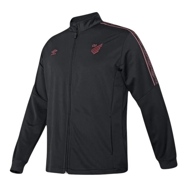 Jaqueta Corta-Vento Athletico Paranaense Treino 24/25 - Masculino Umbro - Preta