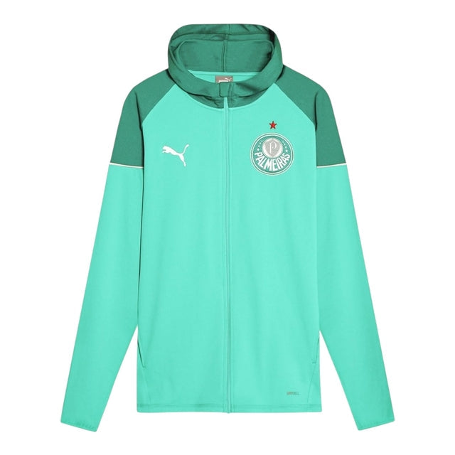 Jaqueta Corta-Vento Palmeiras Treino 24/25 - Masculina Puma - Verde