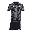 Kit Infantil Atlético Mineiro III 24/25 - Adidas - Preto com detalhes em cinza