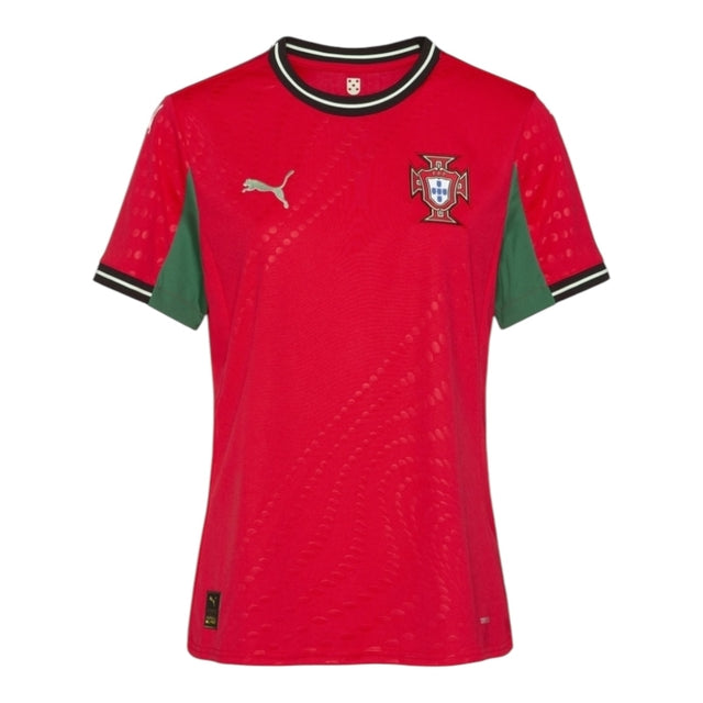 Camisa Seleção Portugal I 25/26 -  Puma Feminina - Vermelha