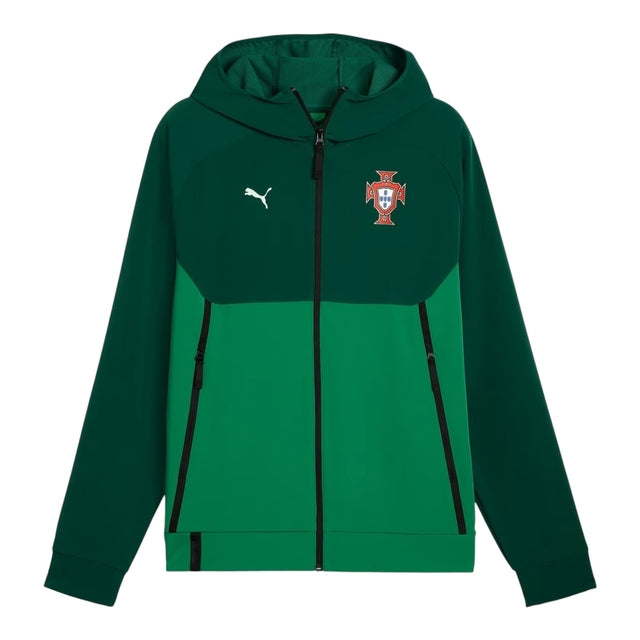 Jaqueta Corta-Vento Seleção Portugal 25/26 - Masculina Puma - Verde