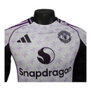 Camisa Manchester United II 25/26 - Jogador Adidas Masculina - Branca com detalhes em roxo