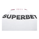 Camisa São Paulo I 25/26 -  New Balance Feminina - Branca com detalhes em vermelho e preto