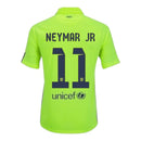 Camisa Retrô Barcelona III 2014/15 - Masculina Nike - Verde com detalhes em azul