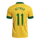 Camisa Retrô Seleção Brasileira I 2013/14 - Masculina Nike - Amarela com detalhes em verde